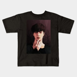 BTS JIN FAKE LOVE Kids T-Shirt